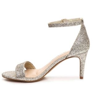 Kelly & Katie Kristie Sandal Gold Bridal Heels